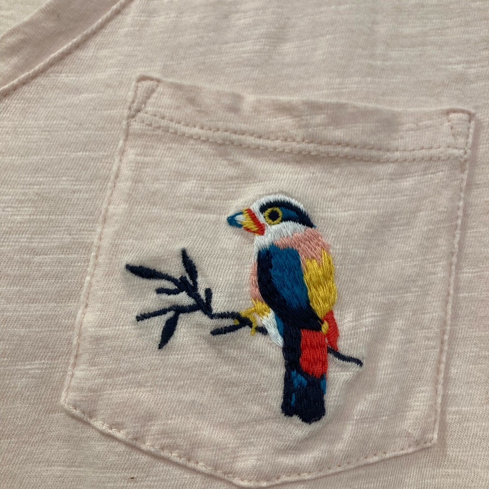 a new day Front Pocket V-neck Tee Shirt